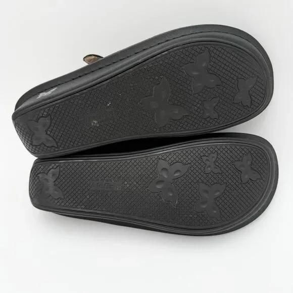 Alegria Classic Black Leather Slip-On Rocker Sole Clogs - Unisex EU 41 / Women’s - Picture 14 of 16